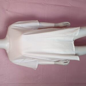 Nasty Gal Easy Does It 100% Cotton Short Sleeve Tee Shirt Dress One Size